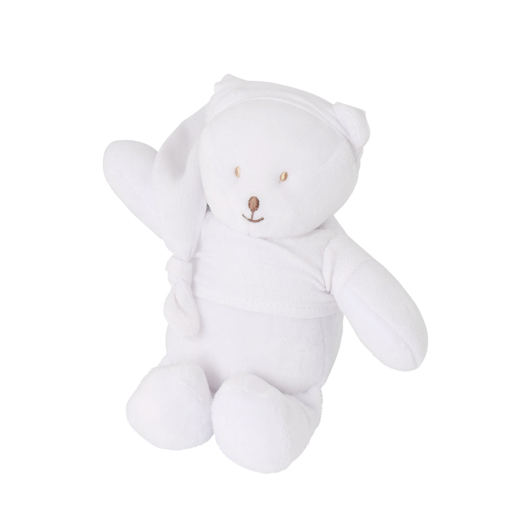 Ours Blanc en Bonnet