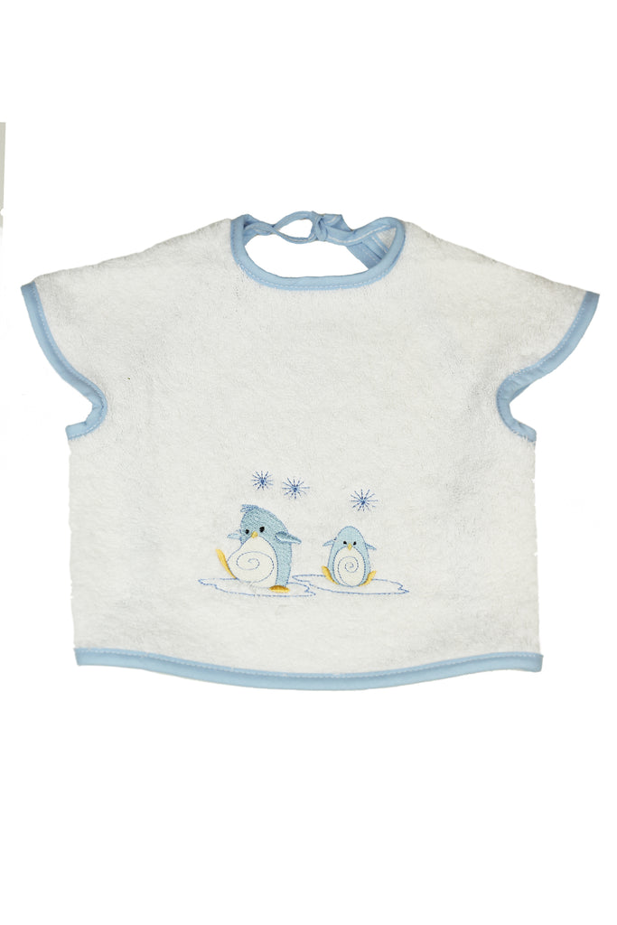 Grand Bavoir Pingouin Bleu