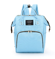 Sac à langer bleu clair
