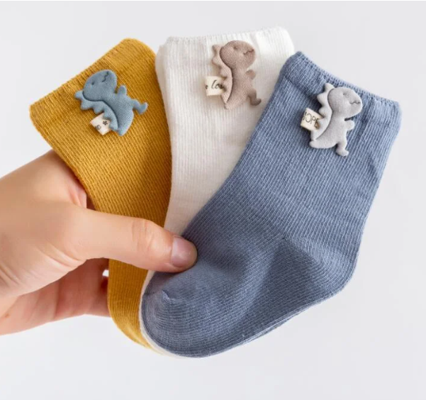Chaussettes dinosaures  ( 9 paires )