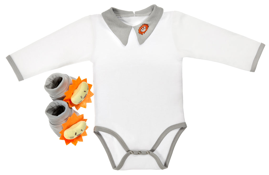 Coffret naissance Lion Gris