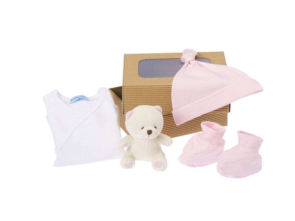 Coffret doudou BIO rose