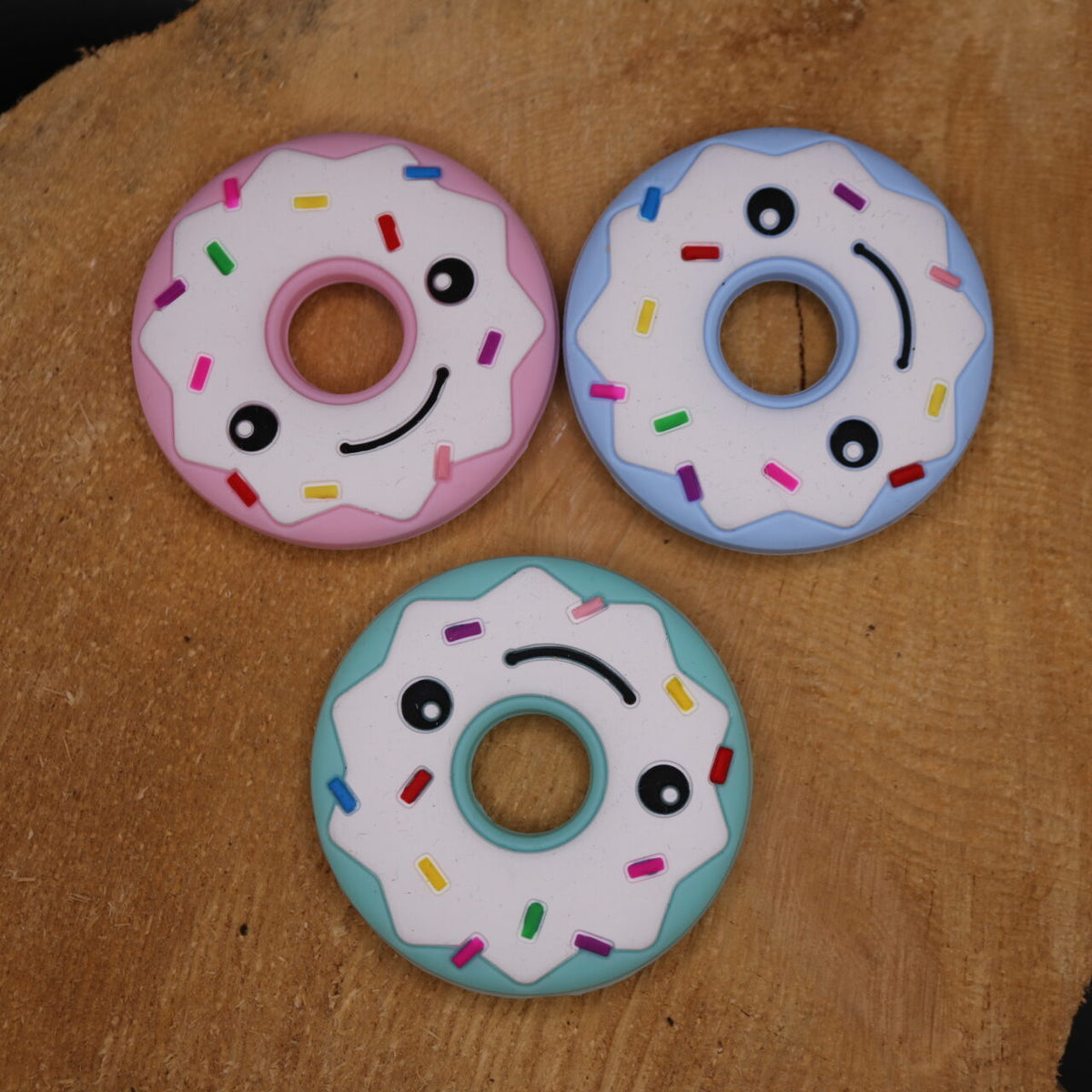 Anneau dentition silicone donuts