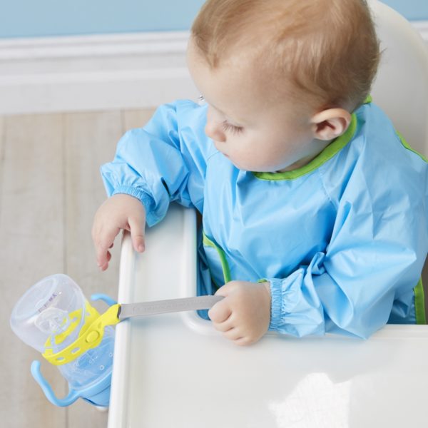 Attache bébé en silicone anti-chutes d’objets – 2 coloris