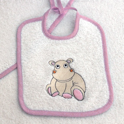 Set eponge hippo Rose