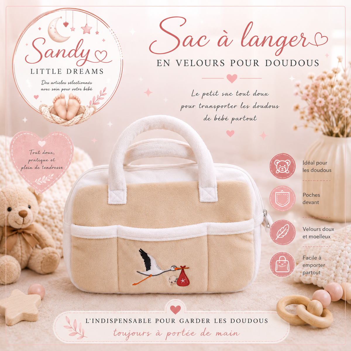 Sac en velours