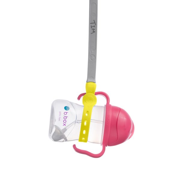 Attache bébé en silicone anti-chutes d’objets – 2 coloris